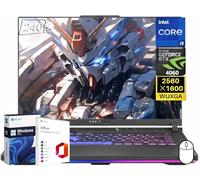 ASUS Ordinateur portable de jeu ROG Strix G16, écran WQXGA de 16 po 240 Hz, Intel i9-14900HX, 64 Go DDR5, SSD de 1 To, GeForce RTX 4060, KB rétroéclairé, Wi-Fi 6E, Windows 11 Pro, licence Office