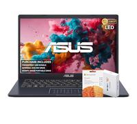 ASUS Ordinateur portable FHD 14", processeur Intel Celeron N4500, Windows 11 Home, MS Office 365, 4 Go de RAM, 1 To de stockage (disque externe de 500 Go + 64 Go eMMC + 512 Go SSSD), avec lecteur DVD