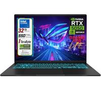 ASUS Ordinateur portable Gaming, Intel Core 7 240H 5,2 GHz, RAM 32 Go DDR5, SSD 1 To NVMe, NVIDIA GeForce RTX 5050 8 Go, Écran 16" FHD IPS, Webcam 1080p, WiFi 6E, Clavier rétroéclairé, Win 11 Pro