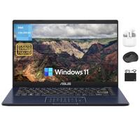 ASUS Ordinateur portable portable FHD 14 po 2024 phare, processeur Intel Celeron N4500 double cœur, 4 Go de RAM, 128 Go de stockage (64 Go eMMC + 64 Go SD), WiFi, webcam 720p, batterie plus de 10