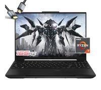 ASUS Ordinateur portable TUF Gaming A16 - AMD Ryzen 7 7735HS - RX7700S Beat RTX 3060-16 WUXGA 165 Hz - Clavier rétroéclairé RVB - Thunderbolt 4 - Webcam - Câble HDMI - 2024 (64 Go de RAM | SSD PCIe de