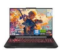 ASUS Ordinateur portable TUF Gaming A16 | WUXGA IPS 144 Hz G-Sync | AMD 8-core Ryzen 7 170 | 32 Go DDR5 1 To SSD | GeForce RTX 4050 6 Go (194 AI Tops) | Rétroéclairé Type-C WiFi 6 Win11 Pro avec