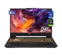 ASUS Ordinateur portable TUF Gaming F17, Intel i7-13620H, 32 Go de RAM DDR5, SSD PCIe 1 To, WQHD 17,3" (2560 x 1440), Nvidia G-Force RTX 4070, clavier RVB 1 zone, W11 Pro