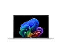 ASUS Ordinateur portable Vivobook 14, écran WUXGA 60 Hz, Qualcomm Snapdragon X, processeur graphique Qualcomm Adreno, 16 Go de RAM, 512 Go SSD, Windows 11, argent froid, X1407QA-BS56