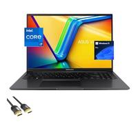 ASUS Ordinateur portable Vivobook 16, écran micro-Edge WUXGA de 16", 12e génération, Intel 10 cœurs i7-1255U (jusqu'à 4,7 GHz), 24 Go de RAM, SSD NVMe 1 To, webcam, Lay-Flat, clavier, HDMI, USB-C, PDG