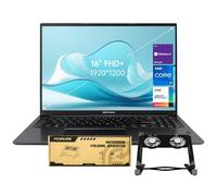 ASUS Ordinateur portable Vivobook 16 F1605 Business Pro, 16" WUXGA (1920 x 1200), Intel i7-1355U, 24 Go de RAM, SSD de 1 To, ensemble avec radiateur pliable PCO pour ordinateur portable, refroidisseur