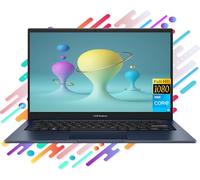 ASUS Ordinateur portable Vivobook avec écran FHD de 14", Intel Core i3-1215U, 16 Go de RAM 1 To SSD, webcam, Bluetooth, Wi-Fi 6E, Windows 11 Pro, bleu, prêt pour les étudiants et la vie