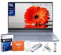 ASUS Ordinateur portable Vivobook S 15 OLED, Intel Ultra 7 155H (jusqu'à 4,8 GHz), écran OLED 3K 120 Hz, carte graphique ARC, 16 Go de RAM, 1 To SSD, KB rétroéclairé, Wi-Fi 6E, Microsoft Copilot
