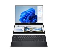 ASUS Ordinateur portable Zenbook Duo, double écran tactile OLED 3K 120 Hz, certifié Intel Evo, Intel Core Ultra 7 255H, carte graphique Intel Arc, 32 Go de RAM, 1 To SSD, Windows 11, gris encrier,