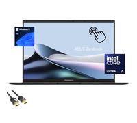 ASUS Ordinateur portable Zenbook, écran tactile OLED WUXGA de 14", Intel Core Ultra 7-155H (jusqu'à 4,8 GHz), carte graphique Intel Arc, 16 Go de RAM, PCIe 4.0 de 2 To, WiFi 6E, KB rétroéclairé, TB 4,