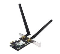 ASUS PCE-AX3000 Adaptateur WiFi 6 (802.11ax) avec 2 antennes externes. Prise en Charge de 160 MHz pour Un débit de données Total jusqu'à 3000 Mbps, Bluetooth 5.0, sécurité réseau WPA3, OFDMA et