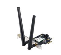 ASUS PCE-BE6500 BE6500 Tri Band PCI-E WiFi 7 (802.11be), Bluetooth 5.4, WPA3 Net