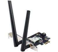 ASUS PCE-BE6500 - Carte Réseau Wi-FI 7, Tri-Bande, 6500 Mbit/s, Bluetooth 5.4, WPA3 Network Security, OFDMA et MU-MIMO, Multi-Link Operation