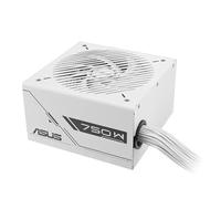 ASUS Prime 750 W Bronze White Edition (certifié 80 Plus Bronze, Alimentation ATX Non modulaire, câble gainé gravé, Double roulement à Billes, Garantie 6 Ans)