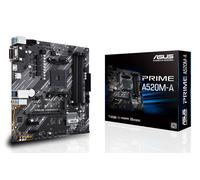 Carte mère ASUS PRIME A520M-A II/CSM micro ATX Socket AM4 Chipset AMD A520 G