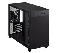 ASUS Prime AP201 - Petite tour - micro ATX - panneau latéral avec fenêtre (verre trempé)