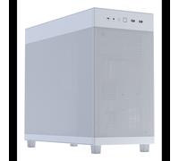 ASUS PRIME AP303 Mesh Midi Tower Blanc - Boîtier PC ATX/micro ATX/Mini-ITX, 1x120mm arrière, USB 3.2 Gen 1/Gen 2x2, radiateurs 360mm, 2.5/3.5"