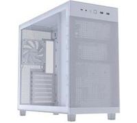 ASUS Boîtier PC Gaming Prime AP303 Tempered Glass ATX - Blanc, USB-C 3.2 Gen 2, GPU/360 mm