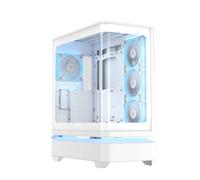 Boîtier PC - ASUS - PRIME AP304 TG ARGB - Blanc - Verre trempé - ARGB adressable ATX