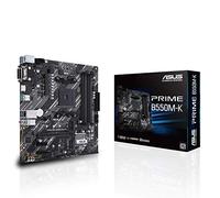 ASUS PRIME B550M-K - Carte-mère - micro ATX - Socket AM4 - AMD B550 Chipset - USB 3.2 Gen 1, USB 3.2 Gen 2 - Gigabit LAN - carte graphique embarquée (unité centrale requise) - audio HD (8 canaux) G