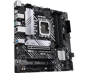ASUS Prime B660M-A D4 LGA 1700 (Intel 12e génération) Carte mère mATX (PCIe 4.0, DDR4, 2 emplacements M.2, LAN 1 Go, DP, 2 Ports HDMI, USB 3.2 Gen 2 arrière, USB 3.2 Gen 1 Type-C, Aura Sync)