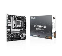ASUS Prime B850M-K Socket de Carte mère de Jeu AMD AM5 (Ryzen 9000, mémoire DDR5, 2 x M.2, PCIe 5.0, BIOS Flashback, Aura Sync)