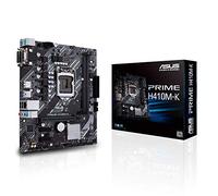 ASUS PRIME H410M-K Carte mère Intel H410 LGA 1200 micro ATX (DDR4, DVI, D-Sub, USB 3.2 Gen 1, SATA 6 Gbps, COM)