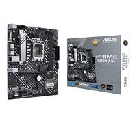 ASUS PRIME H610M-A D4-CSM - Carte mère PRO Intel H610 LGA 1700 mic-ATX (DDR4, PCIe 4.0, 2 x M.2, Intel 1 Gb Ethernet, DisplayPort, HDMI, D-Sub, USB 3.2 Gen 2, SATA 6 Gbps, Aura Sync RGB)