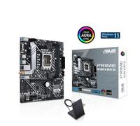 ASUS PRIME H610M-A WIFI D4 - Carte-mère - micro ATX - Socket LGA1700 - H610 Chipset - USB 3.2 Gen 1, USB 3.2 Gen 2 - Gigabit LAN, Wi-Fi, Bluetooth - carte graphique embarquée (unité centrale requise) 