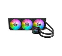 ASUS PRIME LC 360 ARGB - Refroidisseur de liquide pour CPU tout-en-un (Zone de contact avec processeur, tuyaux renforcés, ventilateurs ARGB préinstallés, Aura Sync RGB)