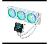 ASUS Prime LC II - Watercooling 360mm CPU,écran IPS 3.95”,ARGB,LGA1700/AM5, Blanc
