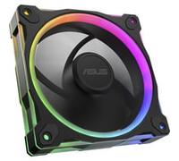 ASUS Prime MR120 ARGB (Noir) - Ventilateurs de boîtier (120mm PWM, 20 ARGB LED, Vitesse du Ventilateur de 1600 TR/Min, débit d'air de 58 CFM, Cadre de 28 mm d'épaisseur, Aura SY RGB)