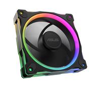 ASUS Prime MR120 ARGB (Noir) - Ventilateurs de boîtier (120mm PWM, 20 ARGB LED, Vitesse du Ventilateur de 1600 TR/Min, débit d'air de 58 CFM, Cadre de 28 mm d'épaisseur, Aura SY RGB)