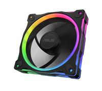 ASUS PRIME MR120 ARGB REVERSE (Noir) - Ventilateurs de boîtier (120mm PWM, 20 ARGB LED, vitesse du ventilateur de 1600 tr/min, débit d'air de 58 CFM, cadre de 28 mm d'épaisseur, Aura Sy RGB)