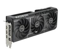 Asus Prime Radeon RX 9060 XT 16GB GDDR6 OC Edition - Carte Graphique (PCIe 5.0, HDMI, DisplayPort 2.1, 2.5 Slot, Ventilateurs axiaux, revêtement Protecteur PCB, Dual BIOS, GPU Guard)