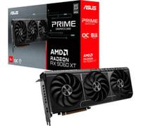 Asus Prime Radeon RX 9060 XT 8GB GDDR6 OC Edition - Carte Graphique (PCIe 5.0, HDMI, DisplayPort 2.1, 2.5 Slot, Ventilateurs axiaux, revêtement Protecteur PCB, Dual BIOS, GPU Guard)