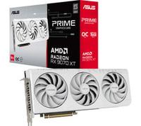 ASUS PRIME Radeon RX 9070 XT OC WHITE, Carte graphique