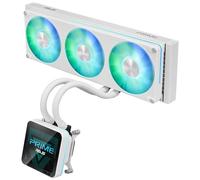 ASUS Prime SLC II 360 ARGB LCD - White Edition - système de refroidissement liquide de processeur - Taille de radiateur : 360 mm - (pour : AM4, AM5, LGA1851, LGA1700) - cuivre - 3 x 120 mm - blanc
