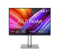 ASUS ProArt Display Moniteur Professionnel HDR 24" (24" visualisable) 16:10 (PA248CRV) - IPS, (1920 x 1200), 97% DCI-P3, ?E < 2, Calman Verified, USB-C PD 96W, DisplayPort, chaîne en Marguerite,