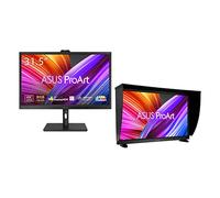 ASUS ProArt Display Moniteur Professionnel OLED 4K de 31,5" (PA32DC) - Colorimètre motorisé intégré, précision des Couleurs ?E<1, 99% DCI-P3, USB-C, étalonnage Automatique, Compatible avec Moniteur