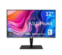 ASUS ProArt Display PA32UCX-PK Mini Moniteur LED 4K HDR 32", 99% DCI-P3 99,5% Adobe RVB, DeltaE<1, 10 Bits, IPS, Thunderbolt 3 USB-C HDMI DP, Calman Ready, Dolby Vision, 1200 nits, avec calibrateur