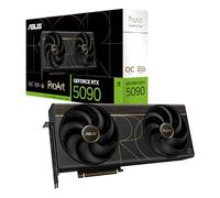 ASUS ProArt NVIDIA GeForce RTX 5090 32 Go GDDR7 OC Edition Carte Graphique (PCIe 5.0, USB Type-C, HDMI®/DP 2.1, 2.5-Slot, SFF Ready, Axial-Tech Fans, Vapor Chamber Liquid Metal Thermal) - Garantie 3