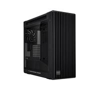 ASUS ProArt PA602 Midi Tower PC Noir, ATX/EATX, 2x200mm avant, 1x140mm arrière, 4x 3.5", 4x 2.5", USB 3.2 Gen 1/Gen 2, Filtre anti-poussière, Verre Trempé