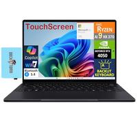 ASUS ProArt PX13 AI Gaming Ordinateur portable 2 en 1 Écran tactile AMOLED 2,8 K 13,3" (AMD Ryzen AI 9 HX 370, 32 Go LPDDR5X, SSD PCIe M.2 2 To, Win 11 Home) avec MS 365 personnel, extension de port