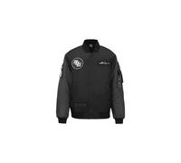 ASUS ROG 90GC01C0-BLT030 Bomber Noir/Gris Taille XL, Nylon et Polyester, Fermeture Éclair, Manches Longues, Coupe Régulière, Respirant et Hydrofuge
