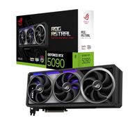 ASUS ROG Astral GeForce RTX 5090 Carte Graphique de Jeu GDDR7 32 Go | PCIe 5.0, HDMI/DP 2.1, 3.8-slot, 4 ventilateurs, Axial-Tech ventilateurs, chambre de vapeur, coussinet thermique GPU à