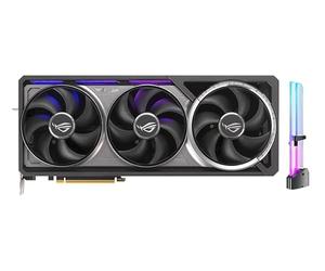 ASUS ROG Astral GeForce RTX 5090 OC Edition Quad Fan Carte graphique 32 Go GDDR7, 3352 AI Tops, 512 bits, DLSS 4, création de contenu AI, inférence LLM locale, DP 2.1b x3, HDMI 2.1b x2, avec support