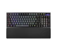 ASUS ROG Azoth 96 HE - Clavier de Jeu analogique sans Fil, switches magnétiques ROG HFX V2 Hot-Swap, Hall Sensor, Rapide Trigger, écran OLED, connectivité Mode, 8K Polling Rate, AZERTY
