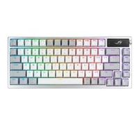 ASUS ROG Azoth - Clavier - 75 %, remplaçable à chaud - avec affichage OLED - backlit - sans fil - USB, 2.4 GHz, Bluetooth 5.1 - commutateur : ROG NX - bronze G