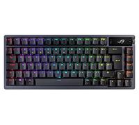 ASUS ROG Azoth Clavier de Jeu personnalisé 75% sans Fil, écran OLED, Montage sur Joint, Amortissement à Trois Couches, commutateurs et stabilisateurs de Clavier ROG NX Red remplaçables à Chaud